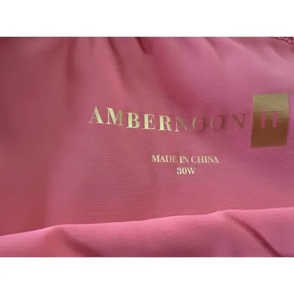 Ambernoon II By Dr. Erum Ilyas UPF 50 Wrap Swim Skirt CORAL NWT PLUS SIZE 30W - Picture 4 of 8